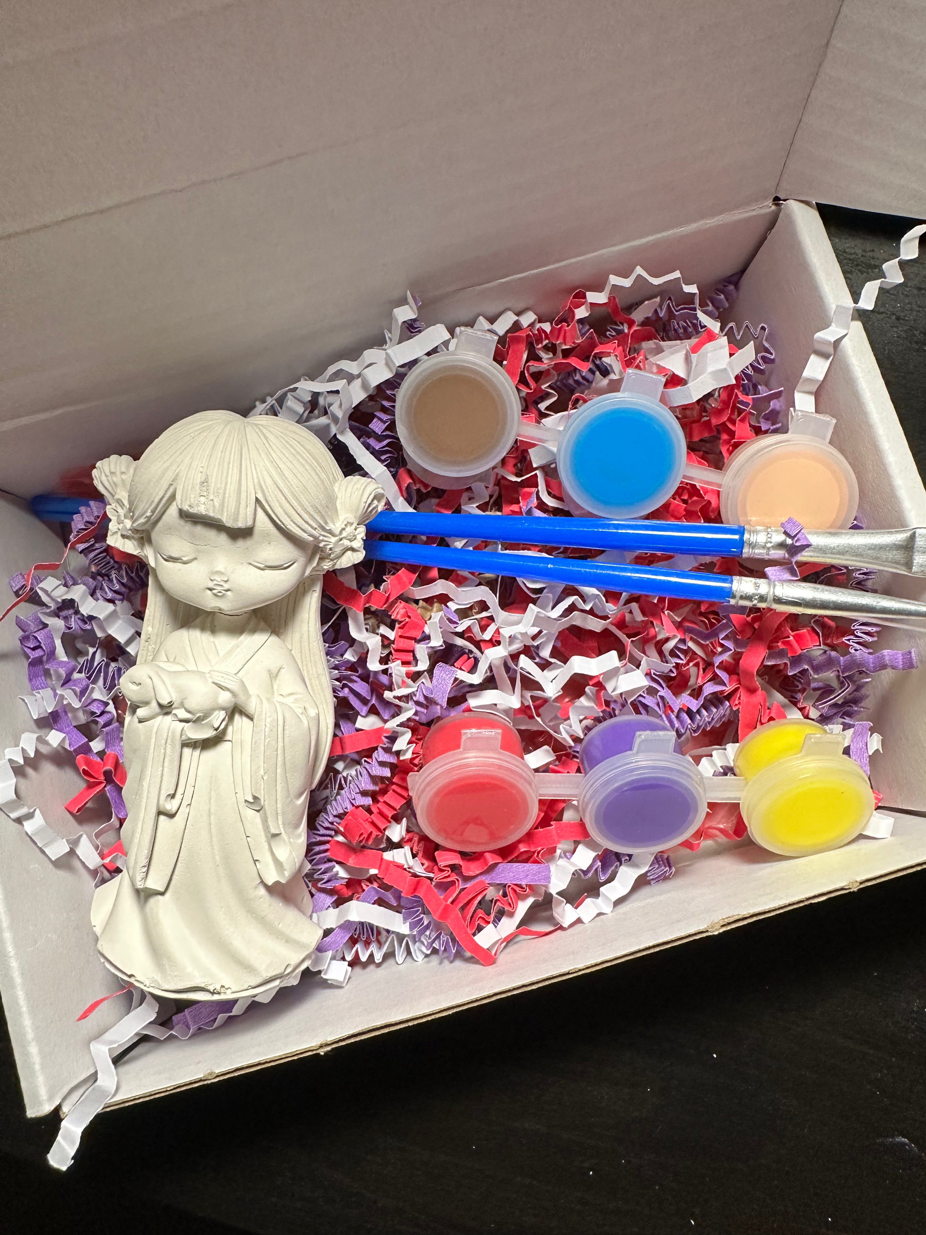 Eastern Princess Paint Kit | DIY Craft Activity for Kids, Mess-Friendly Fun