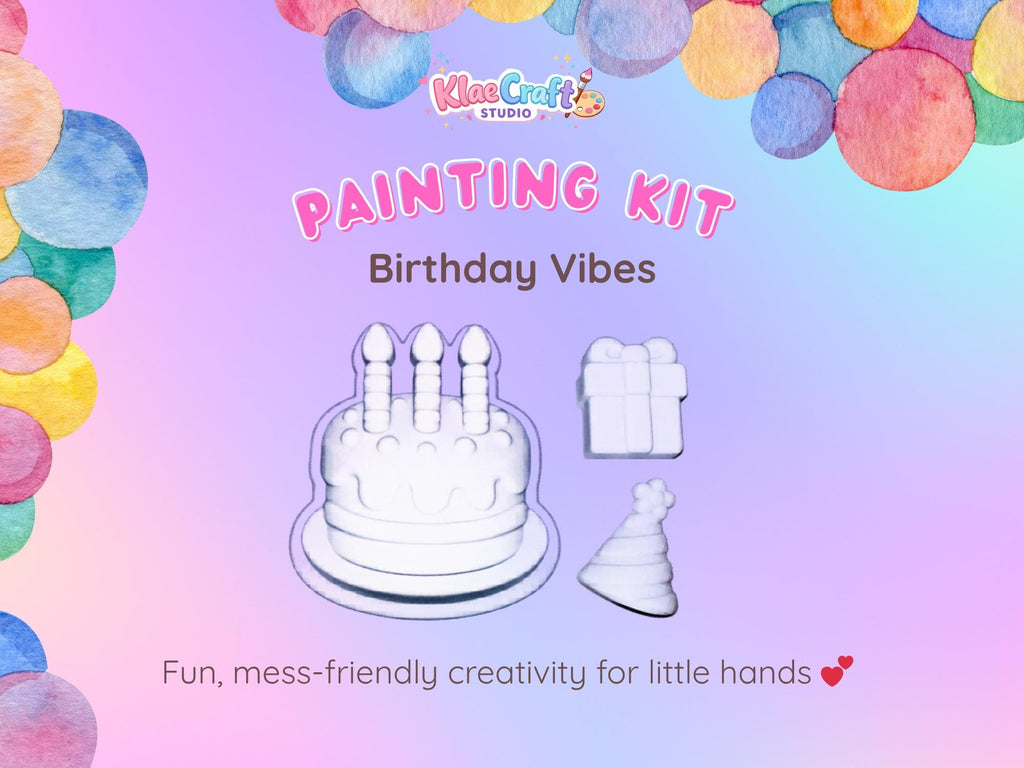 Birthday Painting Kit for Kids | DIY Craft Activity, Paint Your Own Figures